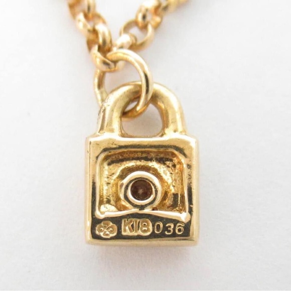 18K Charm Bracelet 0.36 Natural Diamond - Picture 5 of 7